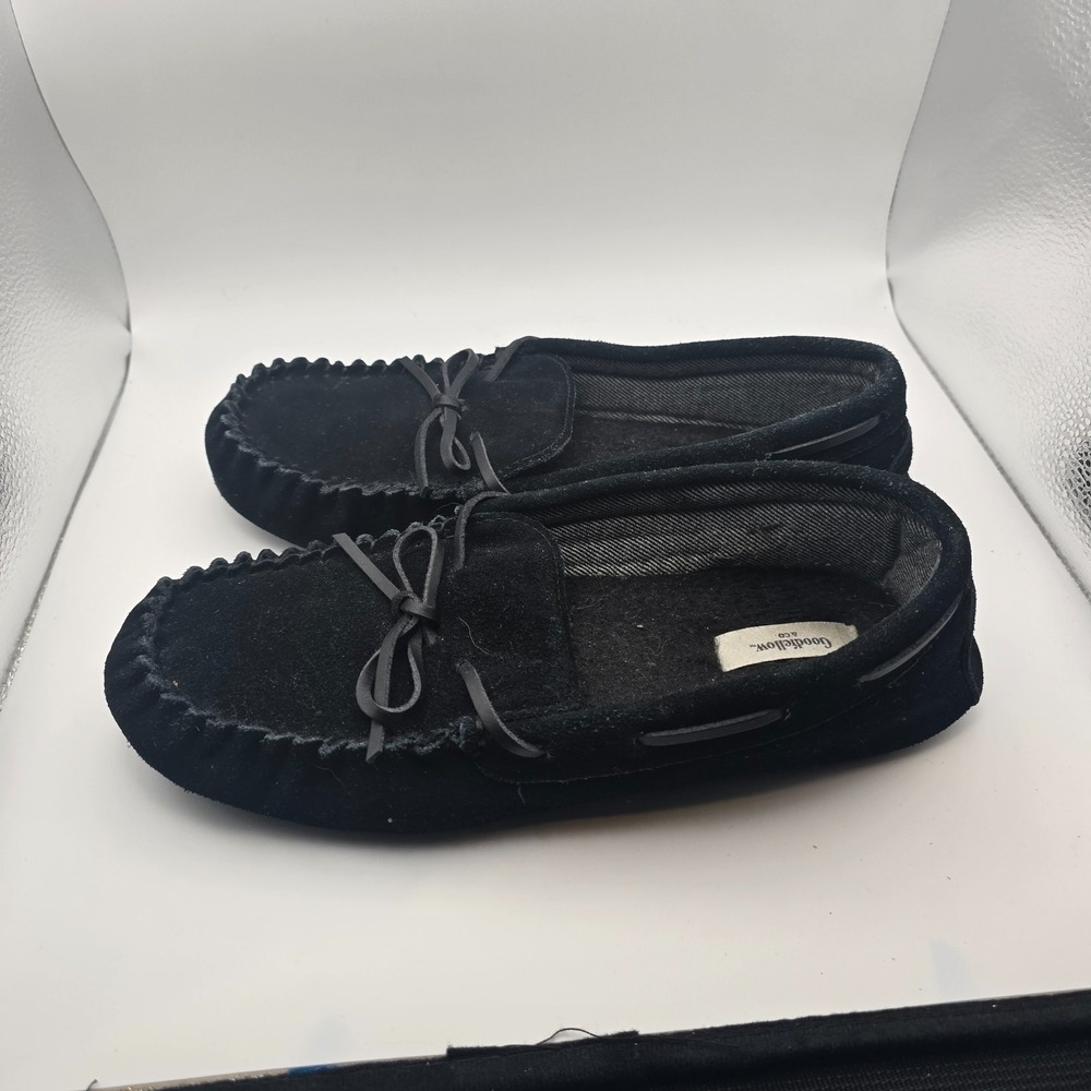 Goodfellow Houseshoes size 9 womens black slipon